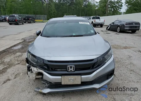 2021 Honda Civic Sport из США, поврежденный, VIN 19XFC2F82ME002310